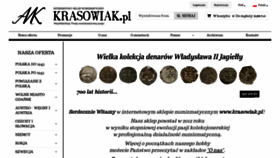 What Krasowiak.pl website looked like in 2021 (3 years ago)