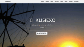 What Klisiexo.gr website looked like in 2021 (3 years ago)