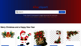 What Kissclipart.com website looked like in 2021 (3 years ago)