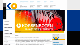 What Kossenboten-shop.nl website looked like in 2021 (3 years ago)