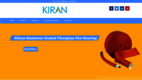 What Kiranudyog.com website looked like in 2021 (3 years ago)