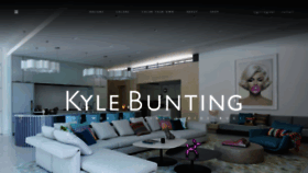What Kylebunting.com website looked like in 2021 (3 years ago)