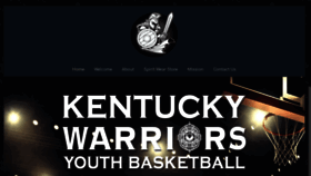 What Kentuckywarriors.com website looked like in 2021 (3 years ago)