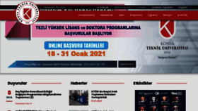 What Ktun.edu.tr website looked like in 2021 (5 years ago)