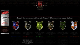 What Kingsofchaos.com website looked like in 2021 (3 years ago)