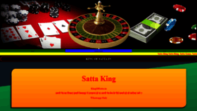 What Kingofsatta.in website looked like in 2021 (3 years ago)