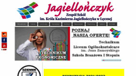 What Kkjagiellonczyk.pl website looked like in 2021 (3 years ago)