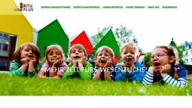 What Kitaplus.de website looked like in 2021 (3 years ago)