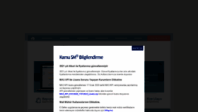 What Kamusm.gov.tr website looked like in 2021 (3 years ago)
