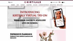 What Kirtilals.com website looked like in 2021 (3 years ago)