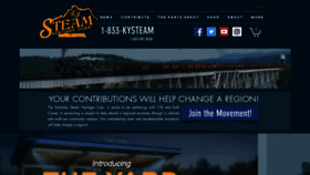 What Kentuckysteam.org website looked like in 2021 (3 years ago)