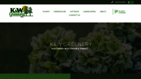 What Kwgreenery.com website looked like in 2021 (4 years ago)