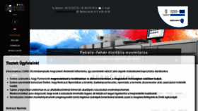 What Kontraszt.hu website looked like in 2021 (3 years ago)