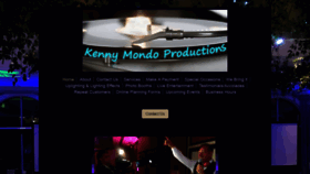 What Kennymondo.com website looked like in 2021 (3 years ago)