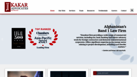 What Kakaradvocates.com website looked like in 2021 (4 years ago)