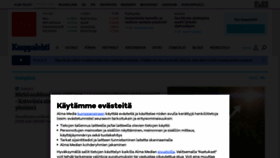 What Kauppalehti.fi website looked like in 2021 (3 years ago)