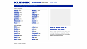What Kurnik.pl website looked like in 2021 (3 years ago)