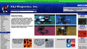 What Kjmagnetics.com website looked like in 2021 (4 years ago)