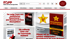 What Kopp-verlag.de website looked like in 2021 (3 years ago)