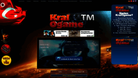 What Kralogame.org website looked like in 2021 (3 years ago)