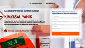 What Kimyasalyanik.com website looked like in 2021 (3 years ago)