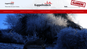 What Kappelrodeck.de website looked like in 2021 (3 years ago)