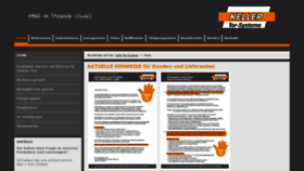 What Keller-tore.de website looked like in 2021 (3 years ago)