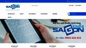 What Kindlesaigon.vn website looked like in 2021 (3 years ago)