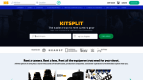 What Kitsplit.com website looked like in 2021 (3 years ago)