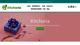 What Kitchoria.com website looked like in 2021 (3 years ago)