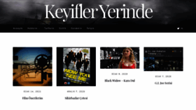 What Keyifleryerinde.com website looked like in 2021 (3 years ago)
