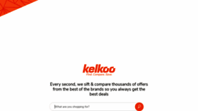 What Kelkoo.com website looked like in 2021 (3 years ago)