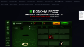 What Konohaproxy.com.br website looked like in 2021 (3 years ago)