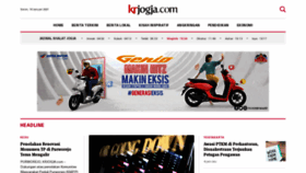 What Krjogja.com website looked like in 2021 (3 years ago)