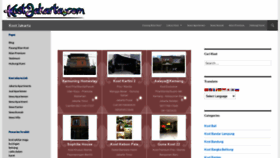 What Kostjakarta.com website looked like in 2021 (3 years ago)
