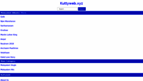 What Kuttyweb.xyz website looked like in 2021 (3 years ago)