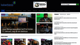 What Kabarbisnis.com website looked like in 2021 (3 years ago)