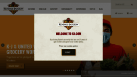 What Kj.com website looked like in 2021 (3 years ago)