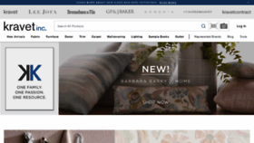 What Kravet.com website looked like in 2021 (4 years ago)