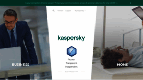 What Kaspersky.co.uk website looked like in 2021 (3 years ago)