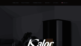 What Kalorstufe.com website looked like in 2021 (3 years ago)
