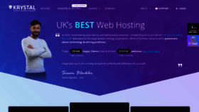 What Krystal.uk website looked like in 2021 (3 years ago)