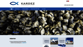 What Kardez.com.tr website looked like in 2021 (3 years ago)