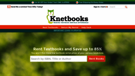 What Knetbooks.com website looked like in 2021 (3 years ago)
