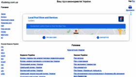 What Kodeksy.com.ua website looked like in 2021 (5 years ago)