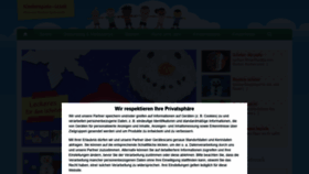 What Kinderspiele-welt.de website looked like in 2021 (3 years ago)