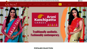 What Kalanjali.com website looked like in 2021 (3 years ago)