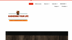 What Kasheringyourlife.co.za website looked like in 2021 (3 years ago)