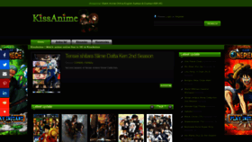 What Kissanime.so website looked like in 2021 (3 years ago)