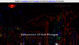 What Kohphangan.nu website looked like in 2021 (3 years ago)